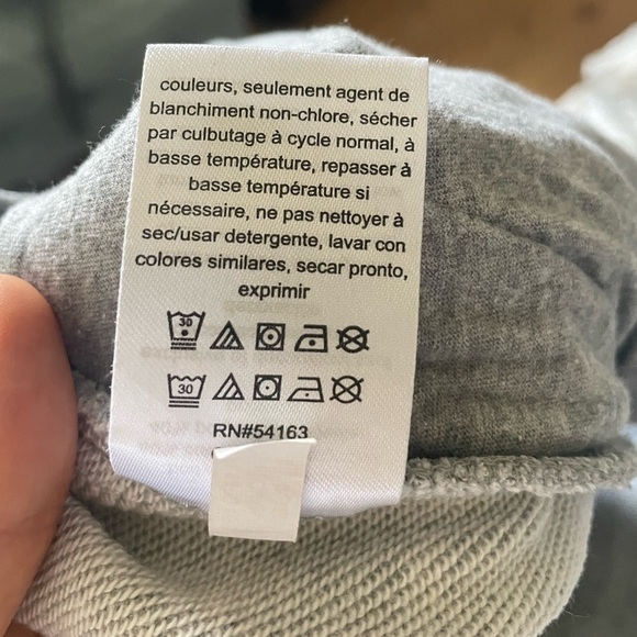 Tommy Hilfiger Sweatpants/Joggers In Gray With Heart & Stripe Detail. Pre-Owned. - Picture 7 of 7